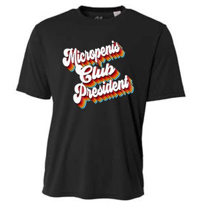 Sarcastic Micropenis Club President Cooling Performance Crew T-Shirt