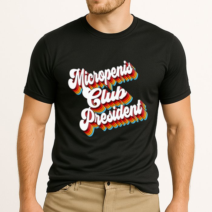 Sarcastic Micropenis Club President Cooling Performance Crew T-Shirt