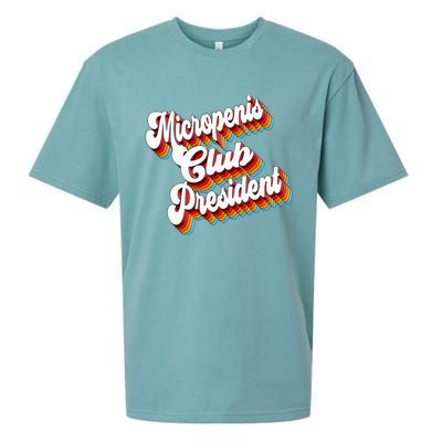 Sarcastic Micropenis Club President Sueded Cloud Jersey T-Shirt