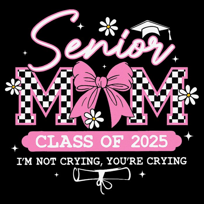Senior Mom Class Of 2025 Senior 2025 Coquette Bow Mug