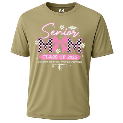 Senior Mom Class Of 2025 Senior 2025 Coquette Bow Performance Shirt