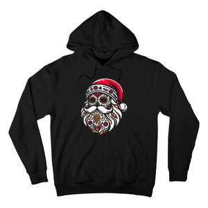 Santa Mexico Calavera Christmas Hoodie