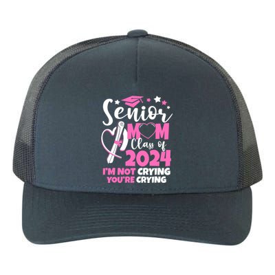 Senior Mom Class Of 2024 24 Graduate Graduation 24 Gift Yupoong Adult 5-Panel Trucker Hat