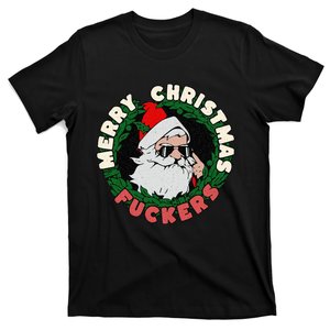 Santa Merry Christmas Fuckers T-Shirt