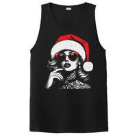 Stylish Mrs Claus Merry Christmas Xmas Vintage Women PosiCharge Competitor Tank