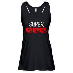 Super Mum Cute Mothers Day Lovely Ladies Essential Flowy Tank