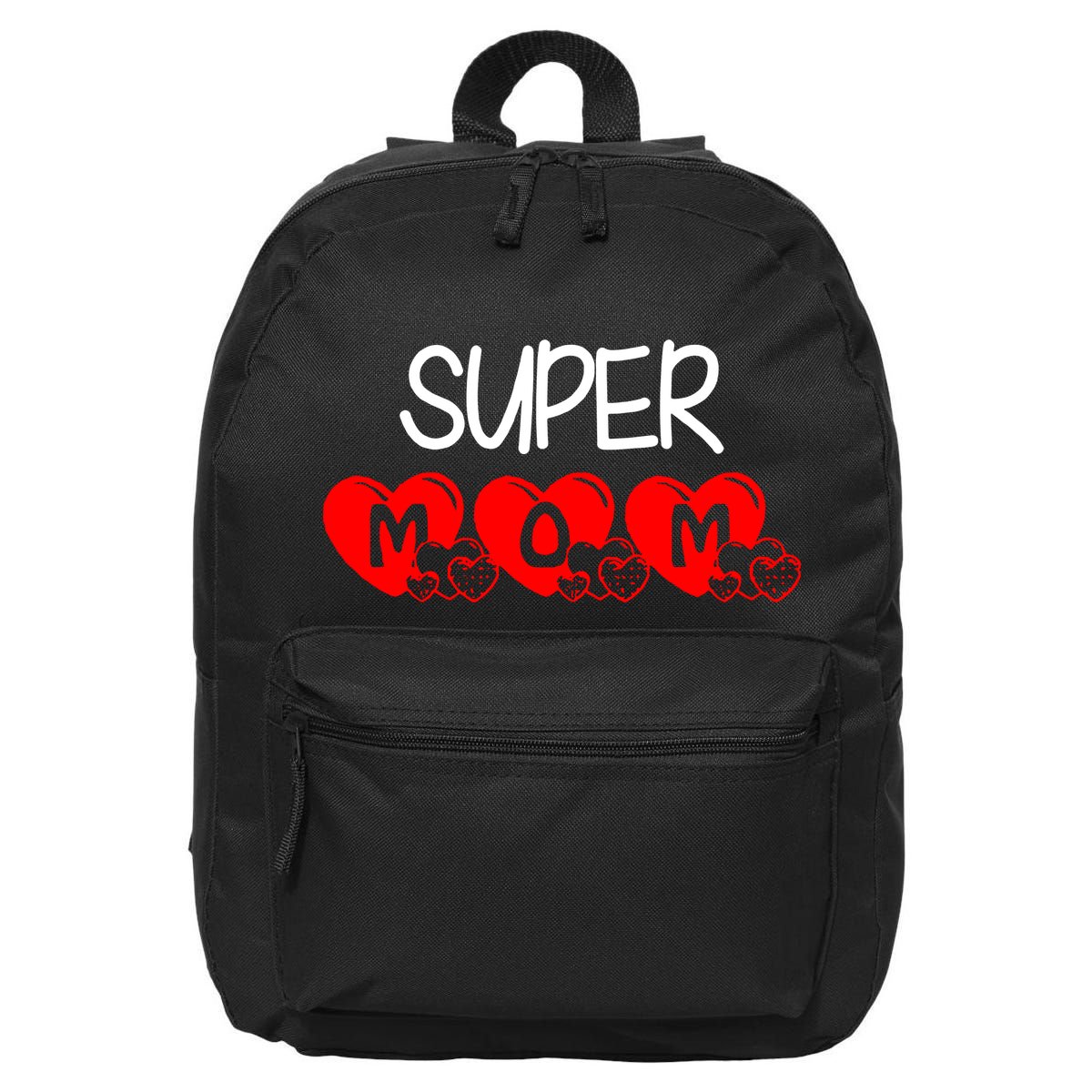 Super Mum Cute Mothers Day Lovely 16 in Basic Backpack