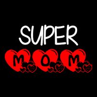 Super Mum Cute Mothers Day Lovely 16 in Basic Backpack