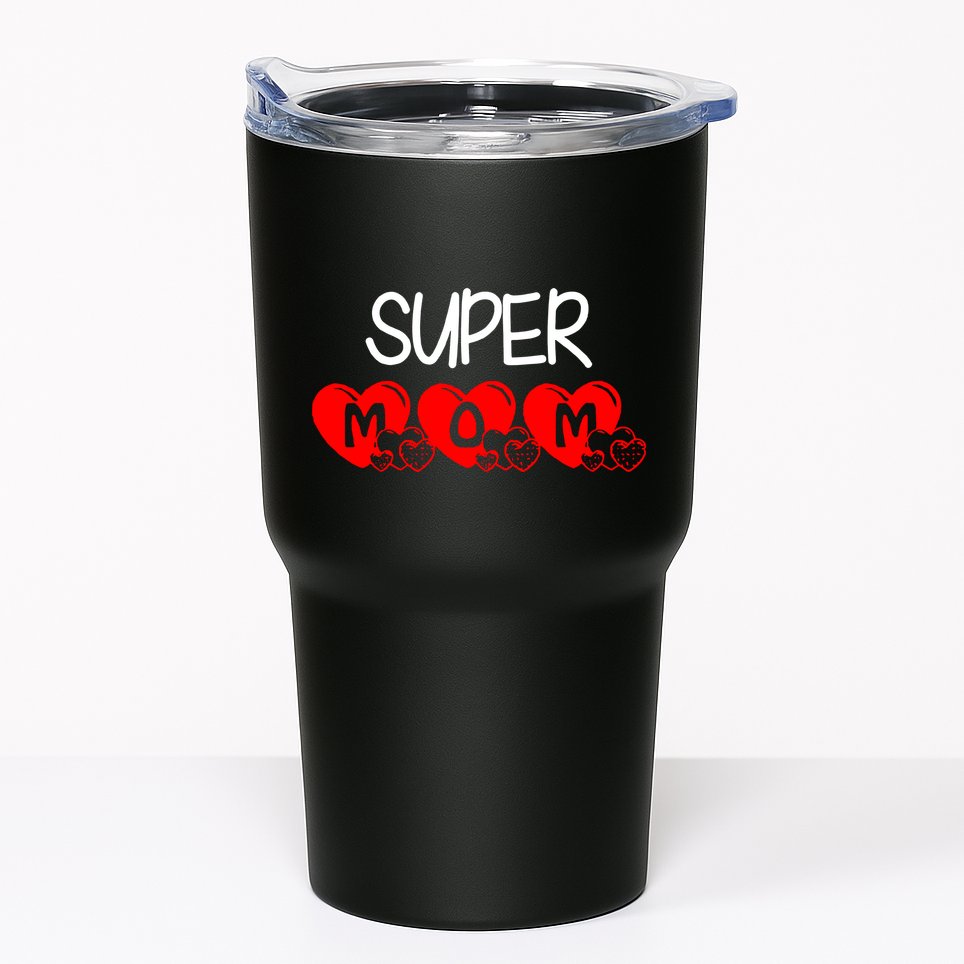 Super Mum Cute Mothers Day Lovely Tumbler