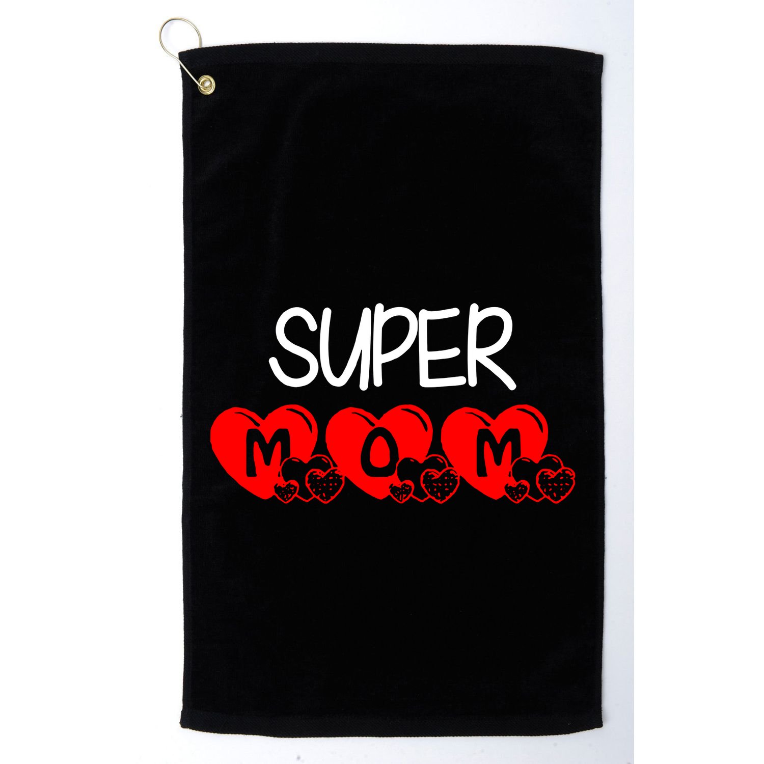 Super Mum Cute Mothers Day Lovely Golf Towel
