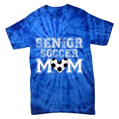Senior Mom Class Of 2025 Soccer Mom Graduation 2025 Gift Tie-Dye T-Shirt