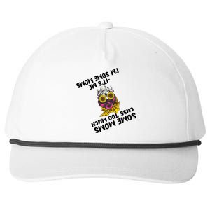 Some Moms Cuss Too Much Its Me Im Some Moms Skull Gift Snapback Five-Panel Rope Hat