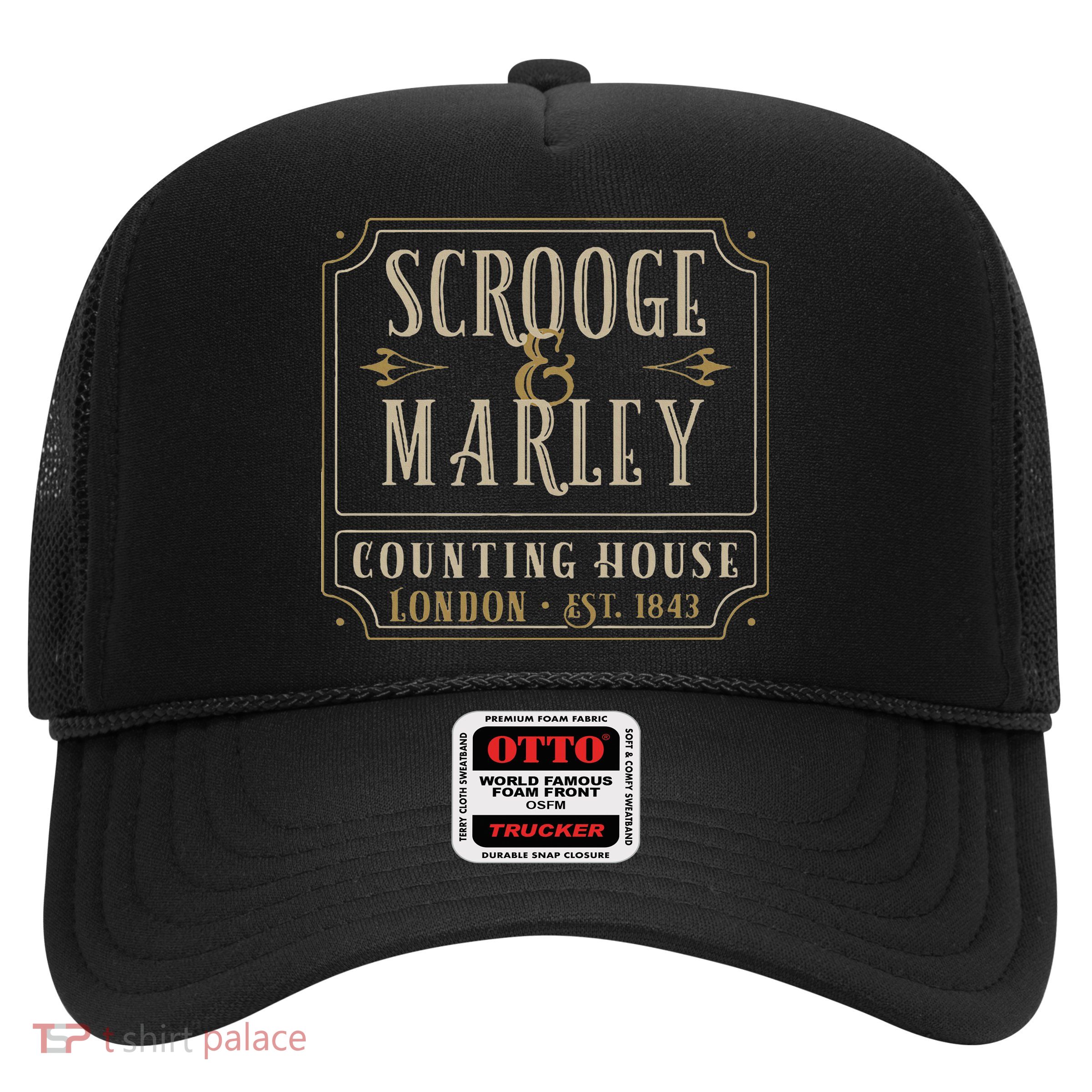 Scrooge & Marley Counting House London Established 1843 Trucker Hat