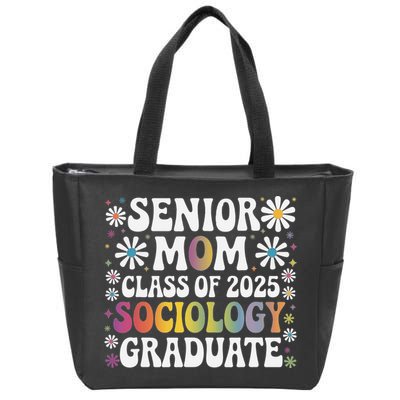 Senior Mom Class Of 2025 Sociology Graduate 25 Graduation Zip Tote Bag