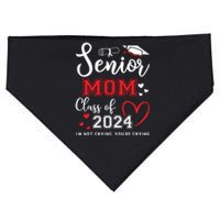 Senior Mom Class Of 2024 Im Not Crying Graduate School USA-Made Doggie Bandana