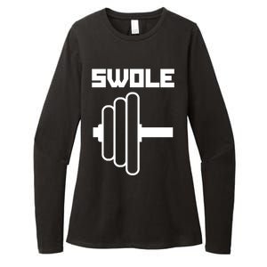 Swole Mates Cute Workout Couples Valentines Day Gym Fitness Gift Womens CVC Long Sleeve Shirt