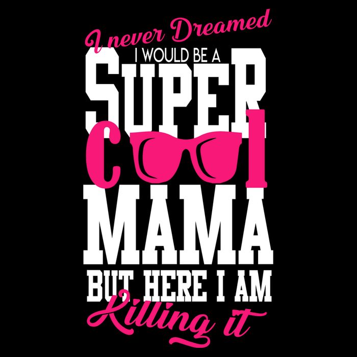 Super Cool Mama Button