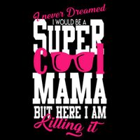 Super Cool Mama 16 in Basic Backpack