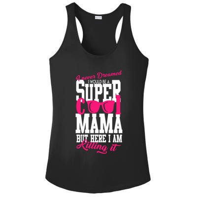Super Cool Mama Ladies PosiCharge Competitor Racerback Tank