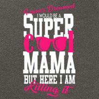 Super Cool Mama Cotton Canvas Backpack