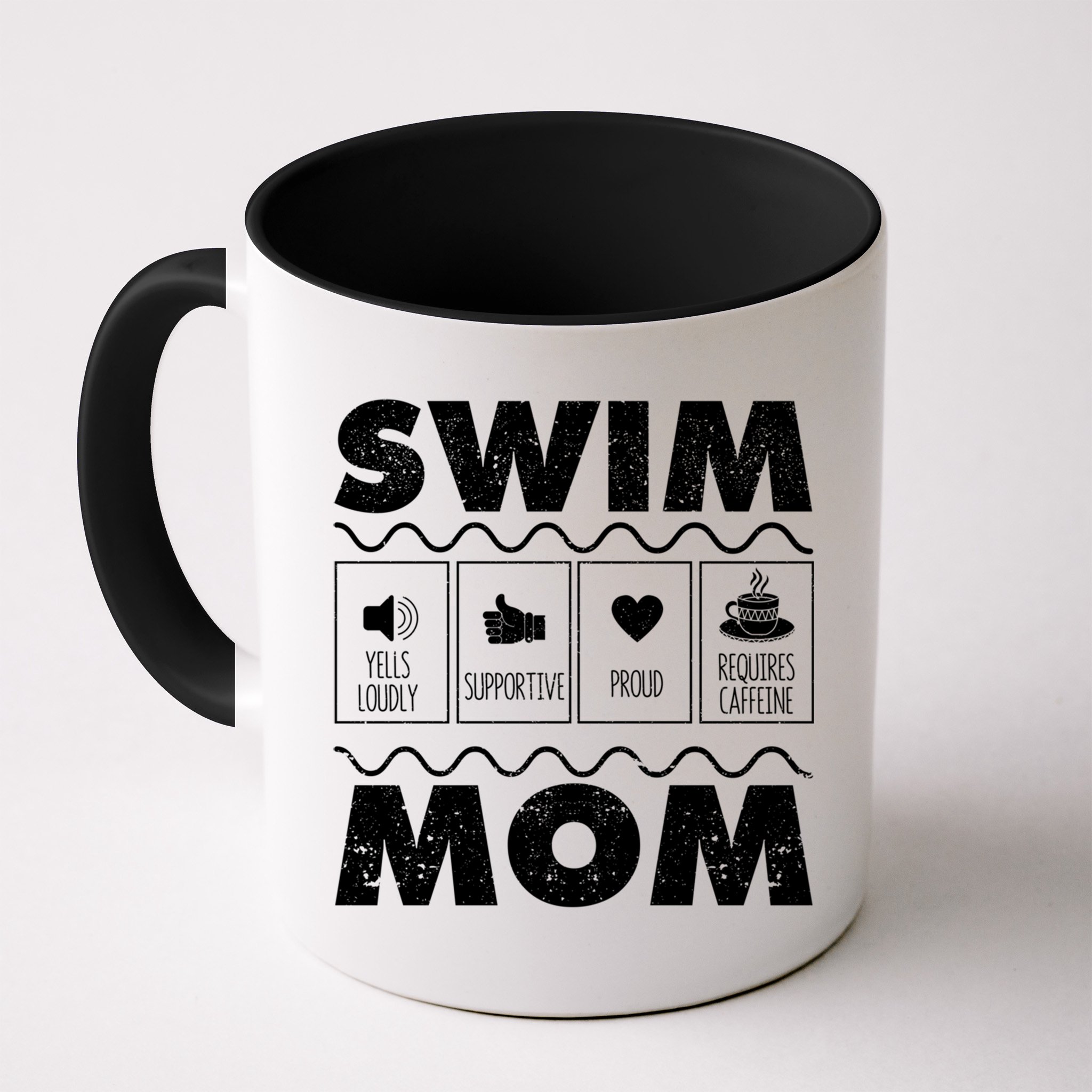 Swim Mom Contents Funny Swimming Mum Swimmer MotherS Day Great Gift Mug