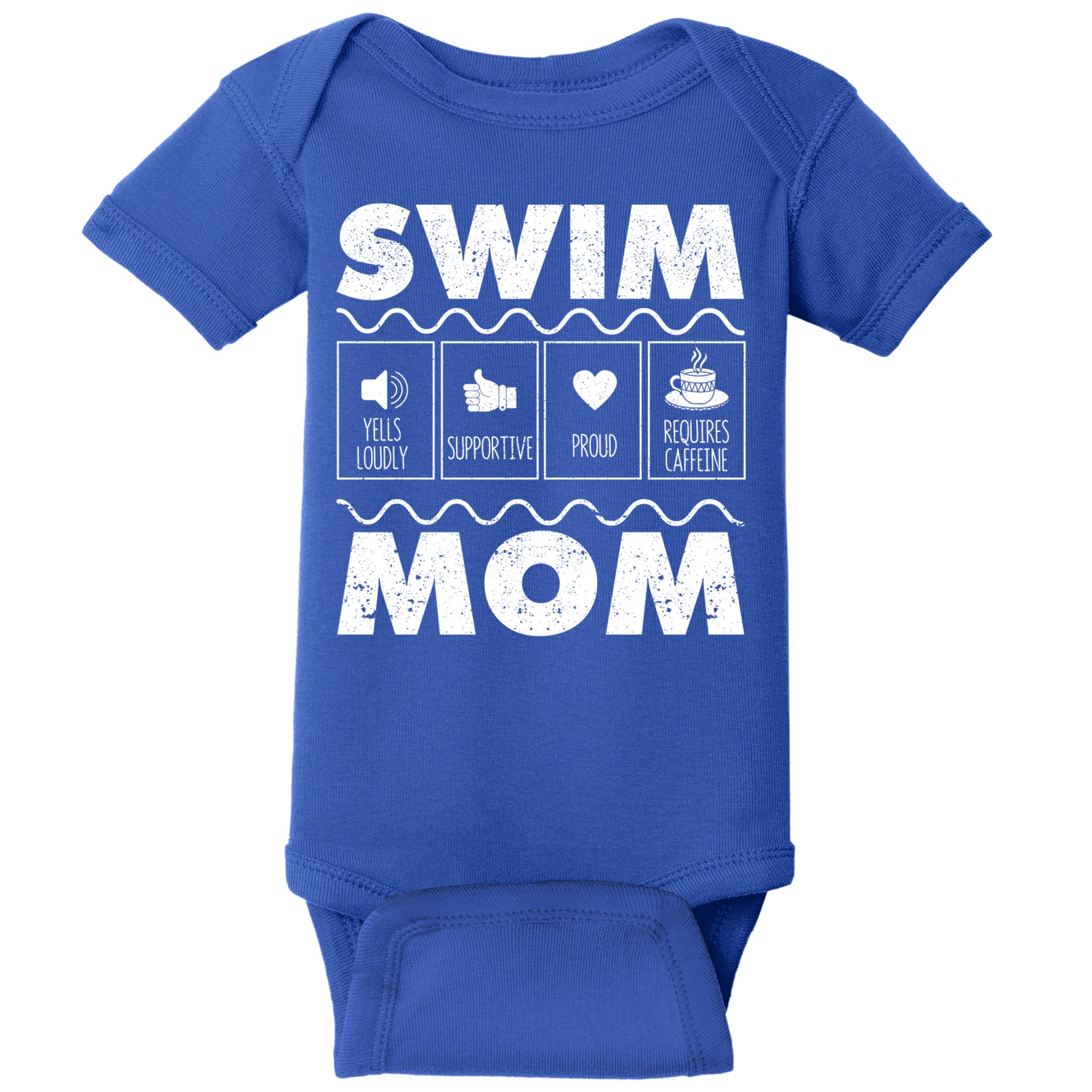 Swim Mom Contents Funny Swimming Mum Swimmer MotherS Day Great Gift Baby Bodysuit