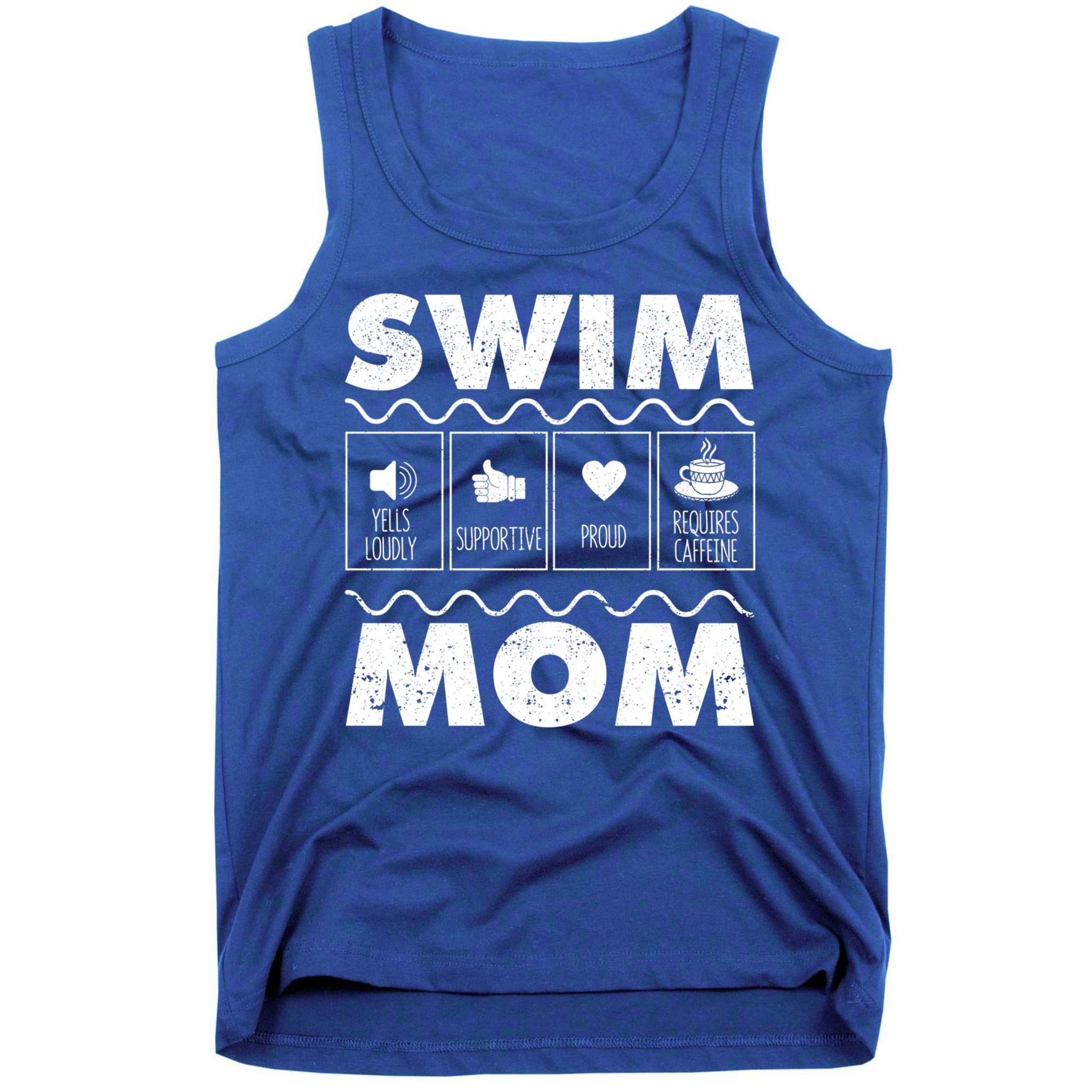 Swim Mom Contents Funny Swimming Mum Swimmer MotherS Day Great Gift Tank Top