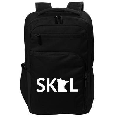 Skol Minnesota Cool Gift Let's Go Mn Hooded Great Gift Impact Tech Backpack