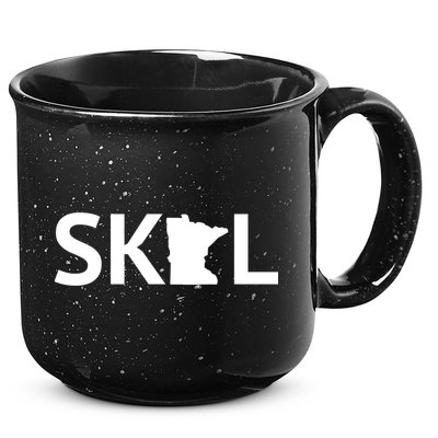 Skol Minnesota Cool Gift Let's Go Mn Hooded Great Gift 15oz Campfire Ceramic Mug