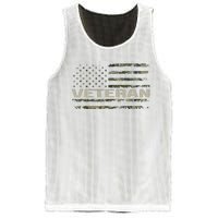 Soldier Military Camo Veteran American Flag Mesh Reversible Basketball Jersey Tank