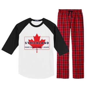 Strickland Make Canada Great Again 2024 Raglan Sleeve Pajama Set