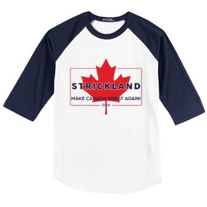 Strickland Make Canada Great Again 2024 Baseball Sleeve Shirt