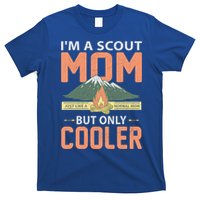 Scout Mom Camping Troop Camp Leader Scouting Gift T-Shirt