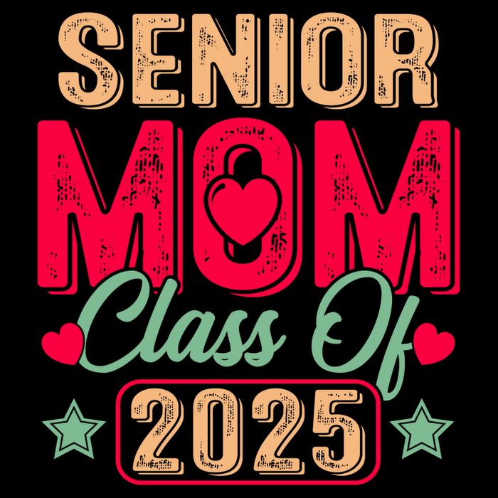 Senior Mom Class Of 2025 Proud Mom Of Graduate Heart Mom Zip Tote Bag