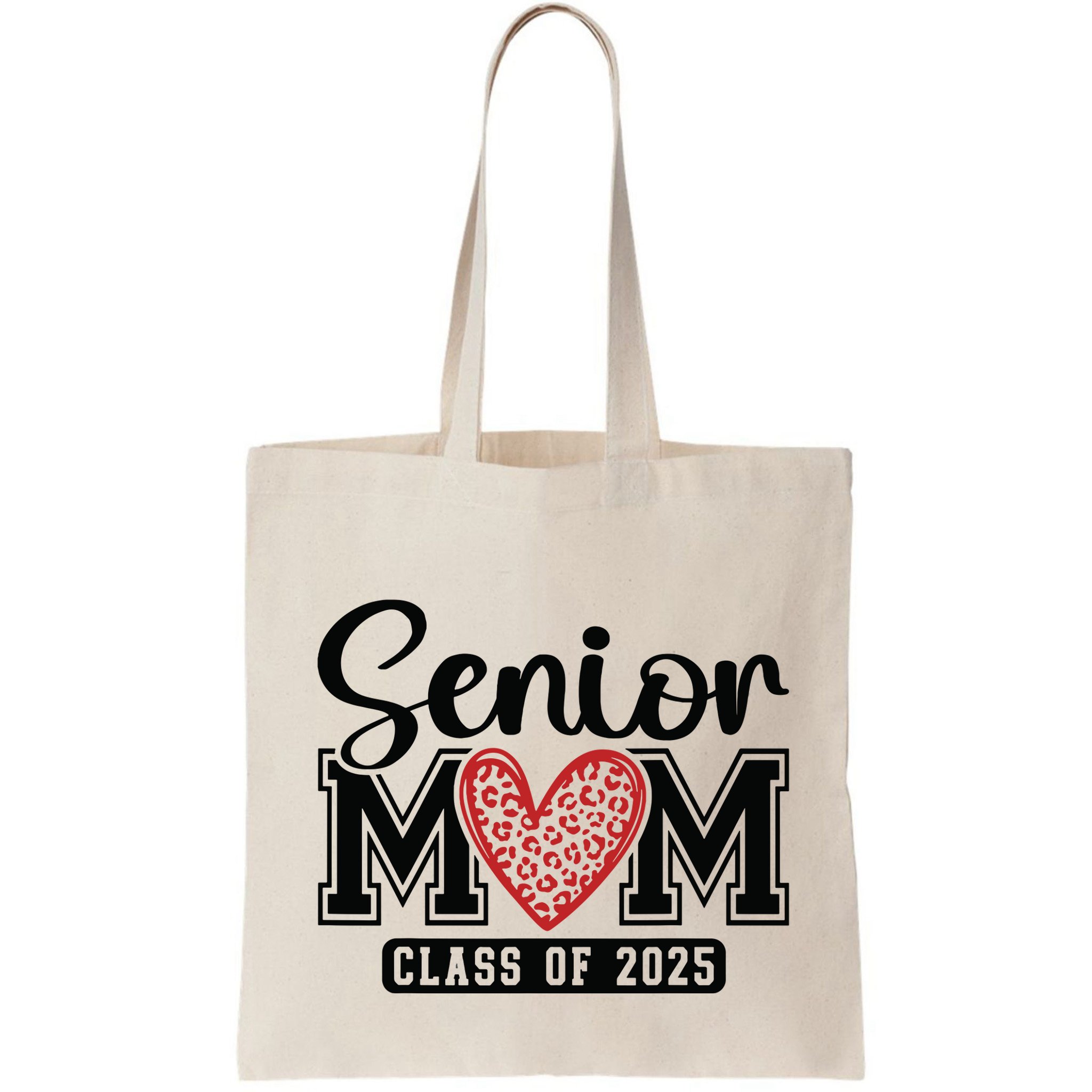 Senior Mom Class Of 2025 Graduation Vintage School Spirit Bag