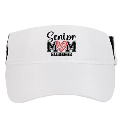 Senior Mom Class Of 2025 Graduation Vintage School Spirit Adult Drive Performance Visor