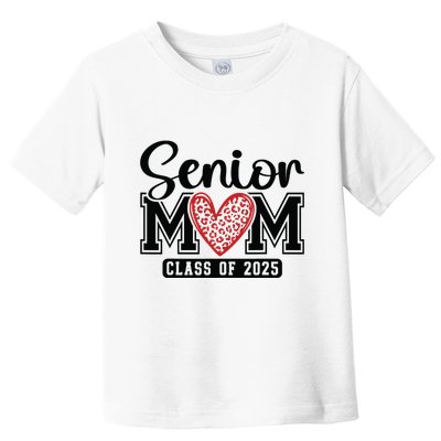 Senior Mom Class Of 2025 Graduation Vintage School Spirit Toddler T-Shirt