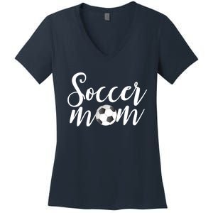 Soccer Mom Cute MotherS Day Gifts Women's V-Neck T-Shirt