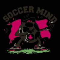 Soccer Mind Canadian Flag Sport Drawstring Bag