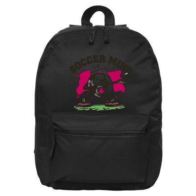Soccer Mind Canadian Flag Sport 16 in Basic Backpack
