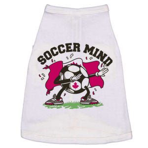 Soccer Mind Canadian Flag Sport Doggie Tank