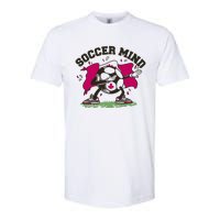 Soccer Mind Canadian Flag Sport Softstyle® CVC T-Shirt