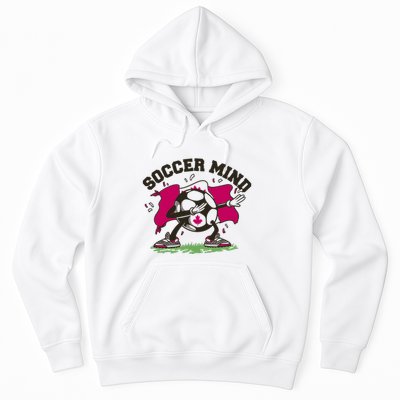 Soccer Mind Canadian Flag Sport Hoodie