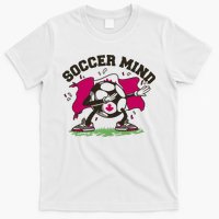 Soccer Mind Canadian Flag Sport T-Shirt