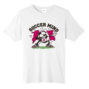 Soccer Mind Canadian Flag Sport Tall Fusion ChromaSoft Performance T-Shirt