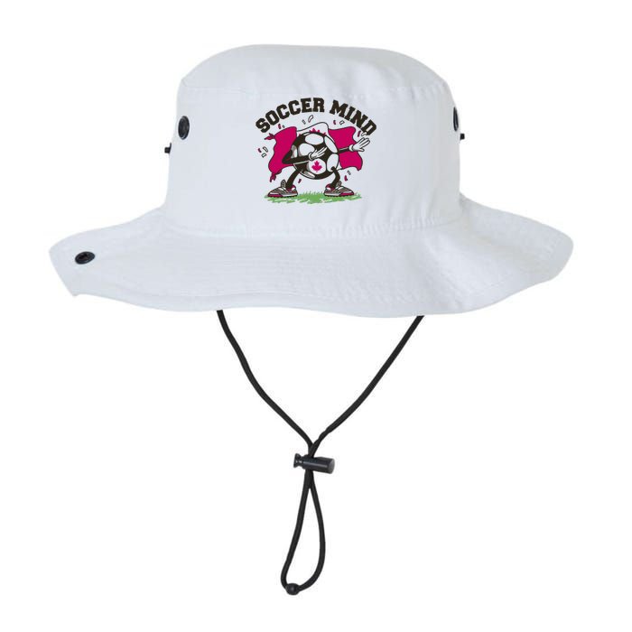 Soccer Mind Canadian Flag Sport Legacy Cool Fit Booney Bucket Hat