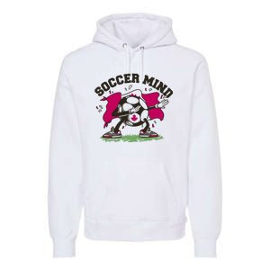 Soccer Mind Canadian Flag Sport Premium Hoodie