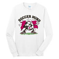 Soccer Mind Canadian Flag Sport Tall Long Sleeve T-Shirt