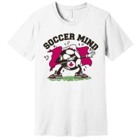 Soccer Mind Canadian Flag Sport Premium T-Shirt