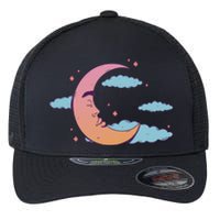 Sleeping Moon Cloud Flexfit Unipanel Trucker Cap